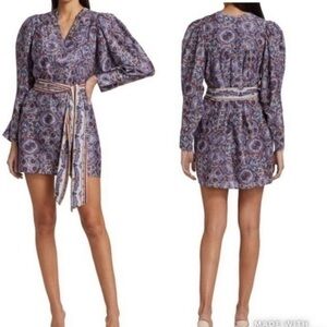 ✅ NWT Chufy Dress Ma Puff Sleeve Mini in Lin